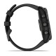 GARMIN fēnix® 7X – Sapphire Solar Edition Titanium Carbon Grey DLC con cinturino Black