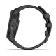 GARMIN  fēnix® 7 – Sapphire Solar Edition Titanium Carbon Grey DLC con cinturino Black