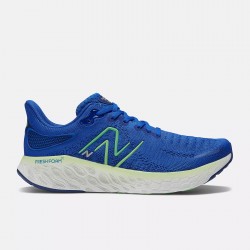 NEW BALANCE  Fresh Foam X 1080v12 Uomo Blue con Green Apple e Vibrant Spring