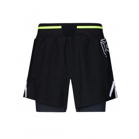 ROCK EXPERIENCE Kenta Up pantaloni corti trail running uomo Caviar