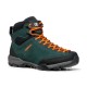 SCARPA MOJITO HIKE GTX WOMAN  BOTANIC GREEN - ORANGE POP