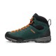 SCARPA MOJITO HIKE GTX WOMAN  BOTANIC GREEN - ORANGE POP