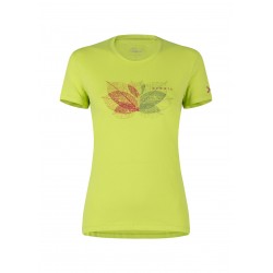 Montura BREATH T-SHIRT WOMAN VERDE LIME/ ROSA SUGAR NO IMG