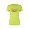 Montura BREATH T-SHIRT WOMAN VERDE LIME/ ROSA SUGAR NO IMG