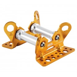 PETZL ROLLER COASTER Protezione reversibile su cuscinetti per corda mobile
