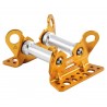 PETZL ROLLER COASTER Protezione reversibile su cuscinetti per corda mobile