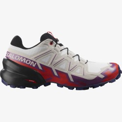 SALOMON SPEEDCROSS 6 W White / Sparkling Grape / Fiery Red