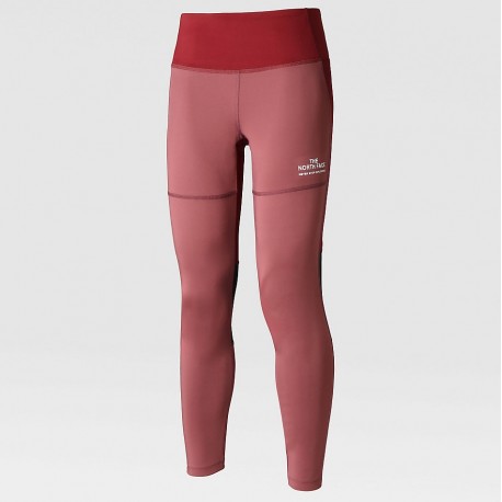 THE NORTH FACE MOUNTAIN ATHLETICS LEGGINGS DONNA  Wild Ginger-Cordovan-TNF Black
