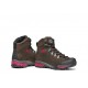 SCARPA ZG PRO GTX WOMAN DARK COFFEE- RED PLUM