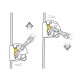 PETZL ASAP LOCK ANTICADUTA MOBILE SU CORDA CON FUNZIONE DI BLOCCAGGIO