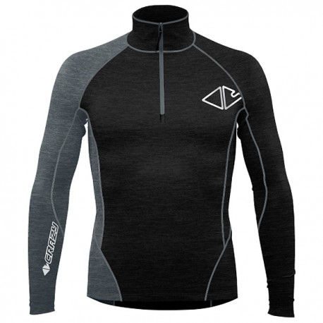 CRAZY IDEA PULL FAHRENHEIT ZIP BLACK
