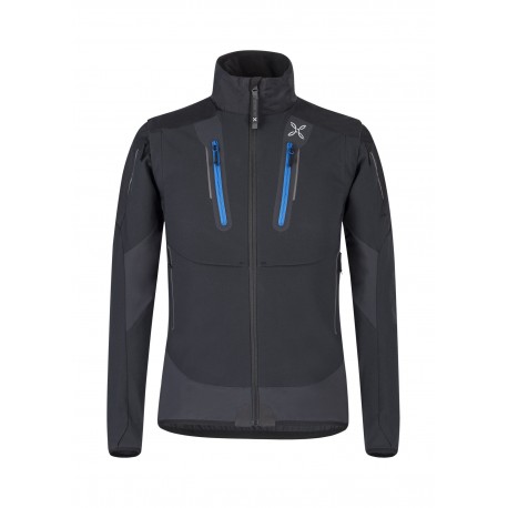 MONTURA BRAVE 2 JACKET NERO/CELESTE