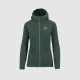 KARPOS ROCCHETTA W HOODIE FLEECE JUNGLE GREEN