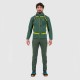 KARPOS 80'S HOODIE FLEECE SMOKE PINE/JUNGLE GREEN