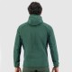 KARPOS 80'S HOODIE FLEECE SMOKE PINE/JUNGLE GREEN
