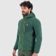 KARPOS 80'S HOODIE FLEECE SMOKE PINE/JUNGLE GREEN