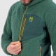 KARPOS 80'S HOODIE FLEECE SMOKE PINE/JUNGLE GREEN