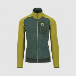 KARPOS ODLE FLEECE JUNGLE GREEN/GOLD FLAKE