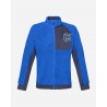 ROCK EXPERIENCE Rock Experience Blizzard Mock Neck felpa pile uomo Surf The Web-Blue Nights