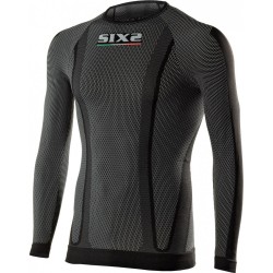 SIXS Girocollo maniche lunghe KIDS BLACK CARBON