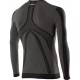 SIXS Girocollo maniche lunghe KIDS BLACK CARBON