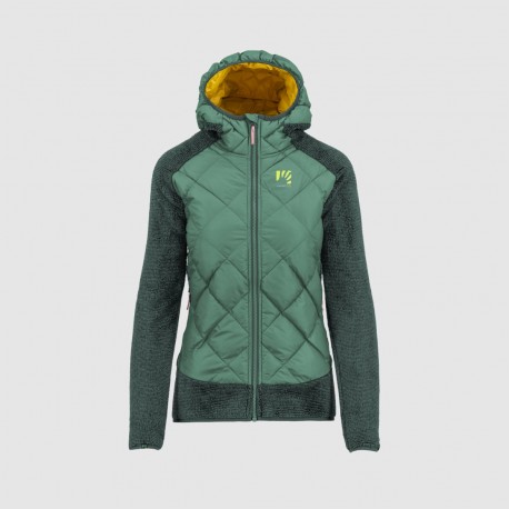 KARPOS MARMAROLE W JACKET FROSTY S./JUNGLE GREEN