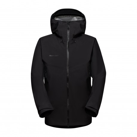 MAMMUT CRATER HS HOODED JACKET MEN BLACK