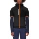 MAMMUT Aenergy IN Hybrid Hooded Vest Men Black-vibrant orange