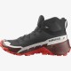 CROSS HIKE 2 MID GORE-TEX Scarponi da trekking da uomo Black / Bitter Chocolate / Fiery Red