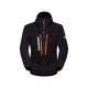 MAMMUT Aenergy SO Hybrid Hooded Jacket Men Black-vibrant orange