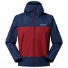 BERGHAUS Men's Paclite Dynak Jacket - DKBLU/DKRED