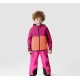 THE NORTH FACE Giacca in pile Glacier con cappuccio per bambini FUSCHIA PINK