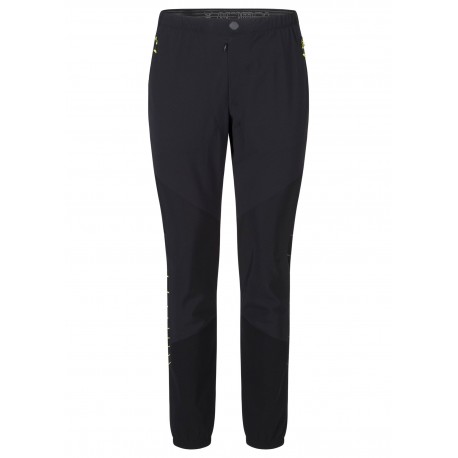 MONTURA INOX PANTS NERO/VERDE LIME