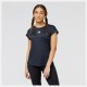 NEW BALANCE Impact Run AT N-Vent Short Sleeve Top BLACK