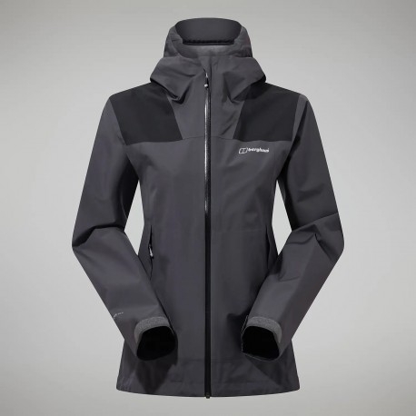 BERGHAUS Women's Paclite Dynak Jacket - Grey/Black