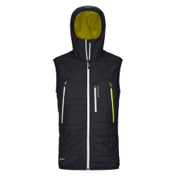 ORTOVOX SWISSWOOL PIZ BOÈ VEST M BLACK RAVEN