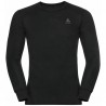 ODLO Top baselayer a manica lunga Active Warm Eco da uomo BLACK