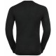 ODLO Top baselayer a manica lunga Active Warm Eco da uomo BLACK