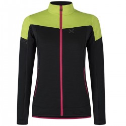 MONTURA STRETCH MIND MAGLIA WOMAN NERO/BLU CENERE