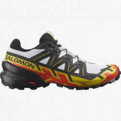 Salomon SPEEDCROSS 6 White / Black / Empire Yellow