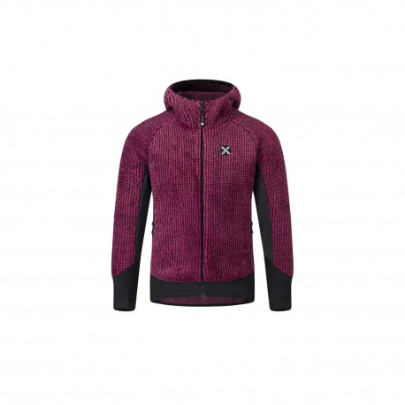 MONTURA REMIX FLEECE JACKET KIDS fuxia