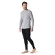 Smartwool Maglia strato base girocollo Merino 250 da uomo LIGHT GREY HEATHER