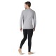 Smartwool Maglia strato base girocollo Merino 250 da uomo LIGHT GREY HEATHER