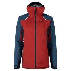 MONTURA TRIBUTE JACKET WOMAN TOBACCO/BLU CENERE