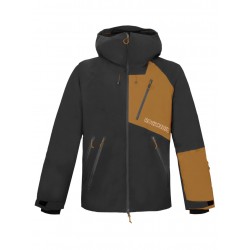 ROCK EXPERIENCE AIGUILLE NOIRE GIACCA INVERNALE UOMO Caviar-Golden Brown