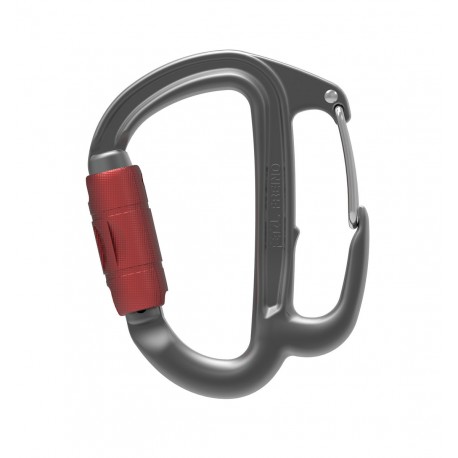 PETZL FREINO Z Moschettone con ghiera di bloccaggio automatico con rimando di frenaggio
