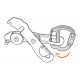 PETZL FREINO Z Moschettone con ghiera di bloccaggio automatico con rimando di frenaggio