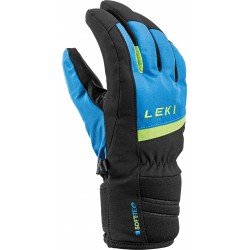 Leki MAX JUNIOR guanti black/lime/white