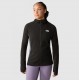 THE NORTH FACE GIACCA STRATO INTERMEDIO CON CAPPUCCIO E CERNIERA INTEGRALE DA DONNA TNF Black-Asphalt Grey