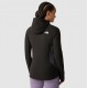 THE NORTH FACE GIACCA STRATO INTERMEDIO CON CAPPUCCIO E CERNIERA INTEGRALE DA DONNA TNF Black-Asphalt Grey